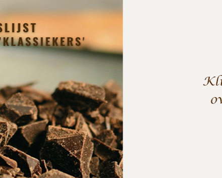 Knop chocolade Klassiekers van Smaakkunst te Roeselare
