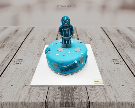 Mega-Toby taart als themagebak door patisserie en chocolaterie Smaakkunst te Roeselare